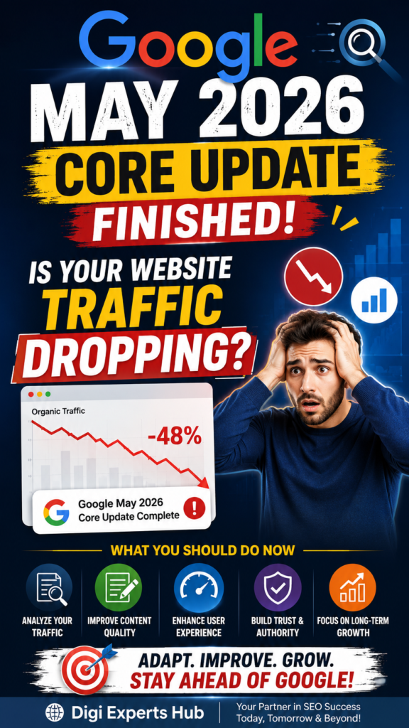 Google May 2026 Core Update Finished